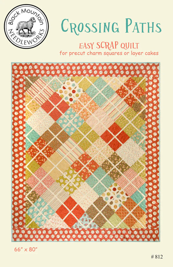 Crossing Paths Quilt Pattern by Black Mountain Needleworks