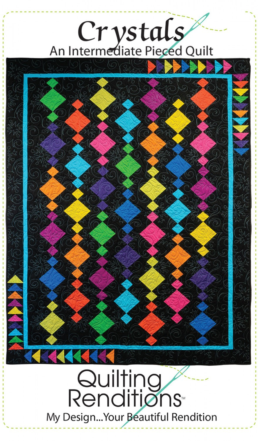 Crystals Downloadable Pattern by Quilting Renditions