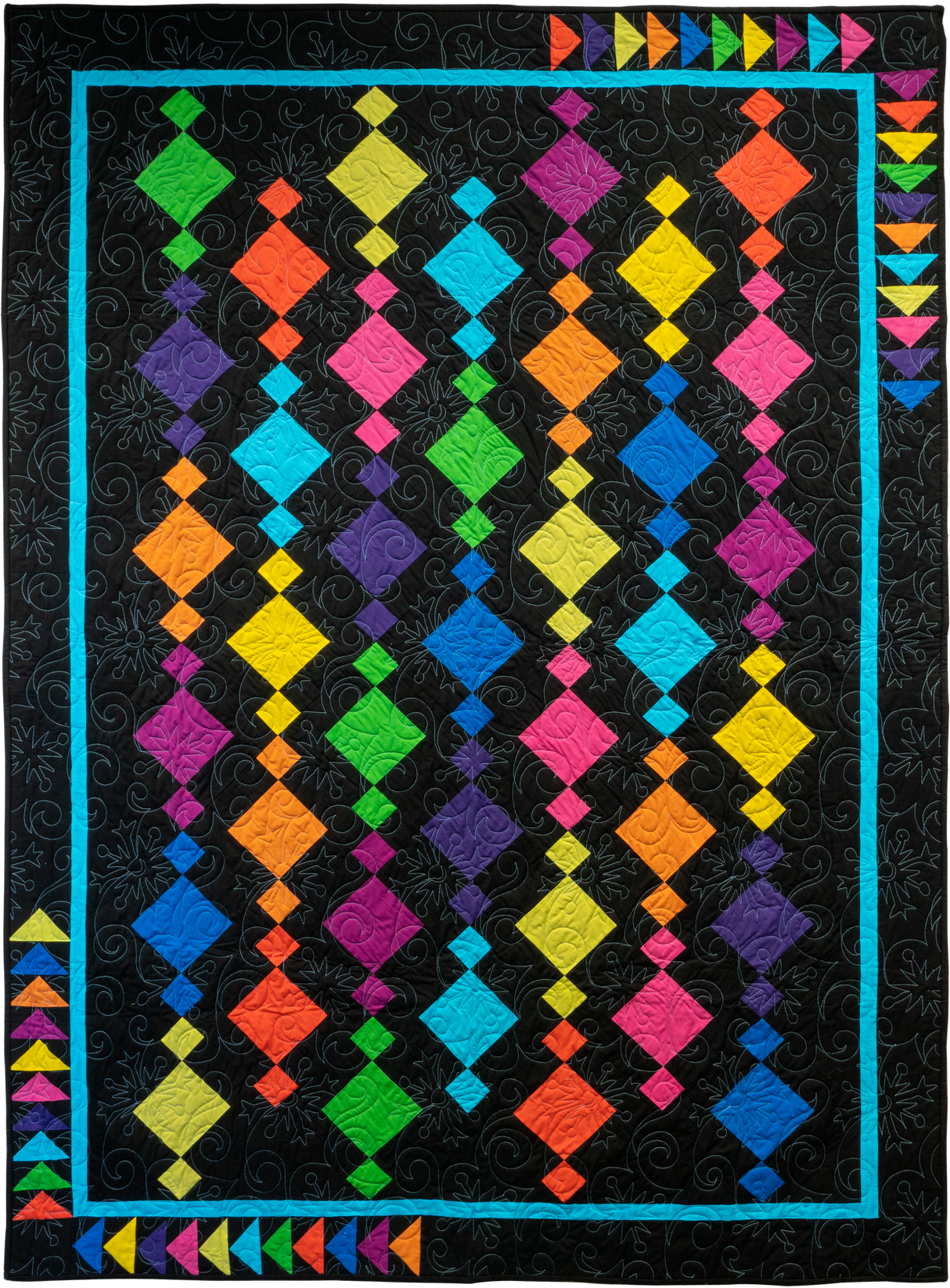 Crystals Quilt Pattern by Quilting Renditions
