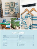 A Season in Blue Quilting Book by Laundry Basket