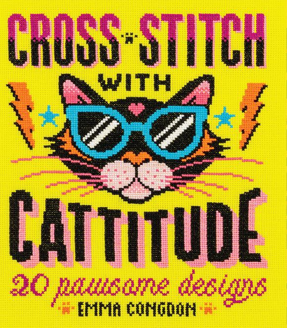Cross Stitch with Cattitude by David and Charles