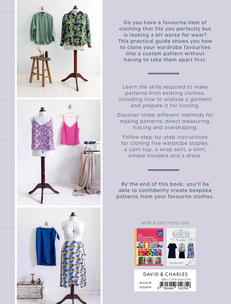 Back of the Clone Your Clothes by David and Charles