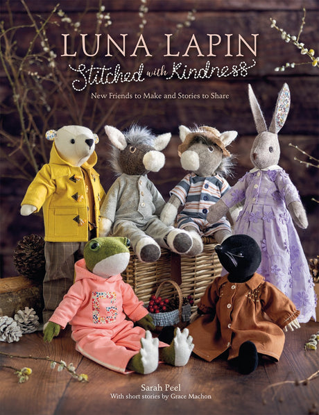 Luna Lapin Stitched w Kindness by David & Charles