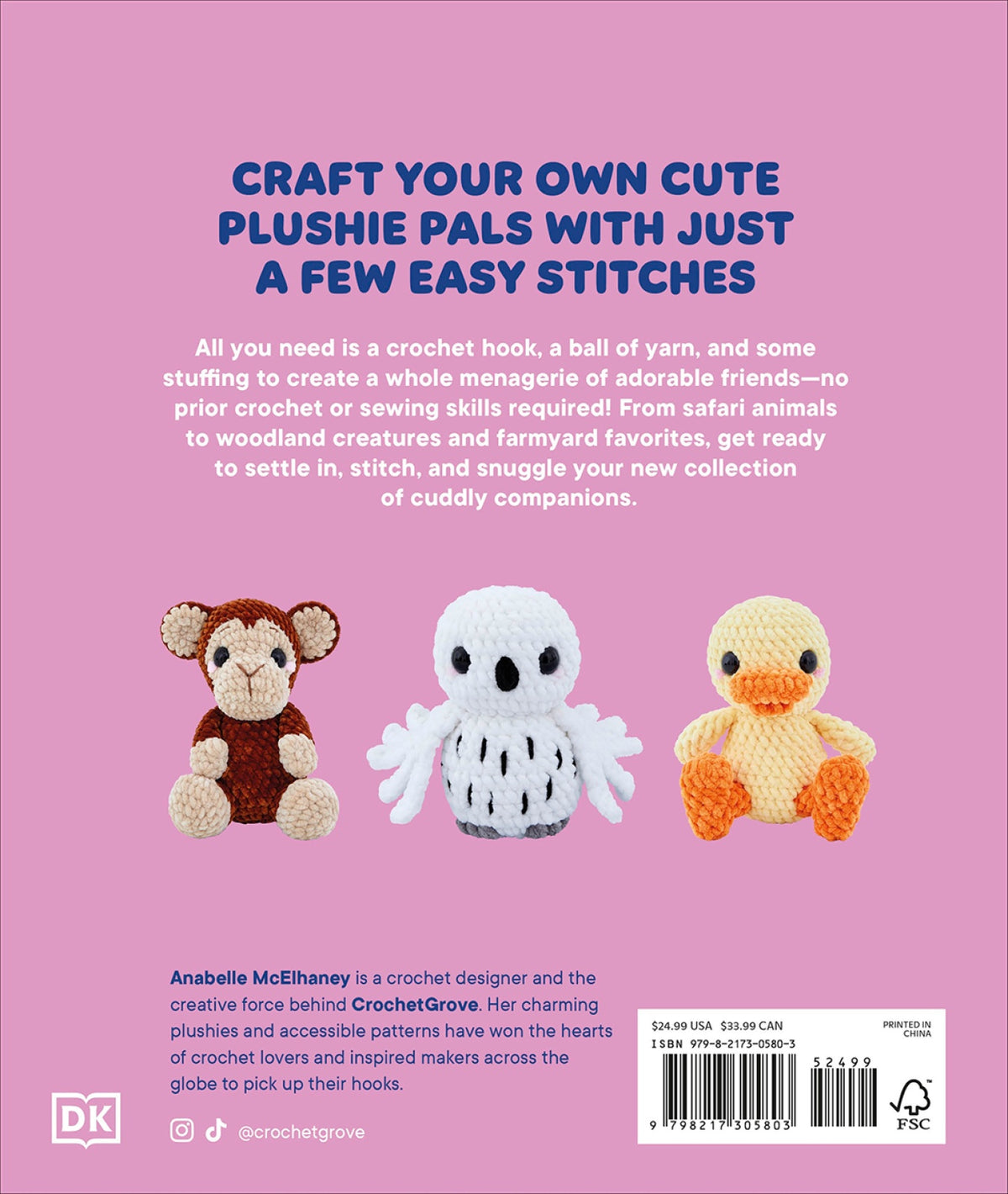 Back of the Amigurumi Animals by DK
