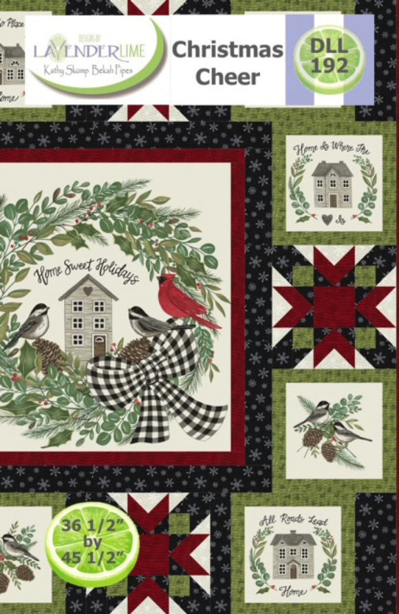 Christmas Cheer Quilting Book by Lavender Lime Quilting