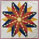 Diamond Chain Star Quilt by Delightful Piecing by Delightful Piecing