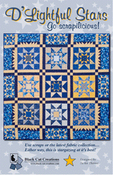 D'Lightful Stars Downloadable Pattern by Black Cat Creations
