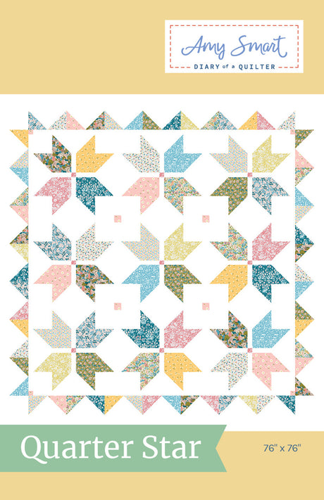 Quarter Star Quilt by DOAQ Amy Smart