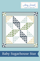 Baby Sugarhouse Star Quilt Pattern by Amy Smart - Diary of a Quilter