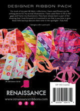 Back of the Untamed Cosmic Designer Pack by Renaissance Ribbons Inc