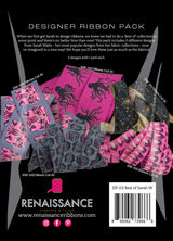 Back of Best of Sarah Watts Designer Pack - Renaissance Ribbons Inc