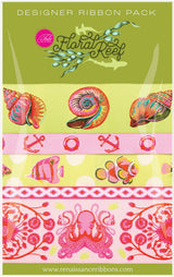 Floral Reef Seaglass Designer Pack by Renaissance Ribbons Inc