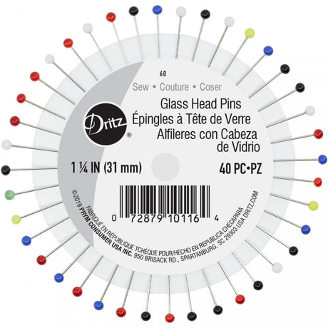 Glasshead Pins by Dritz