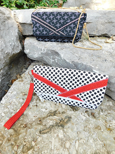 Classic Fold-Over Clutch by Among Brendas Quilts and Bags