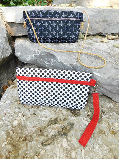Classic Fold-Over Clutch by Among Brendas Quilts and Bags