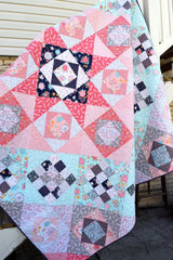 Dawning Star Quilt Pattern by Cloth Parcel