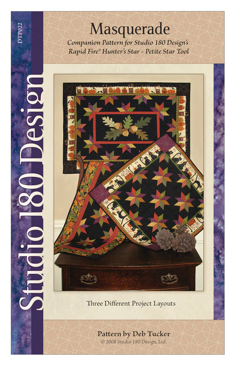 Masquerade Quilt Pattern by Studio 180 Designs