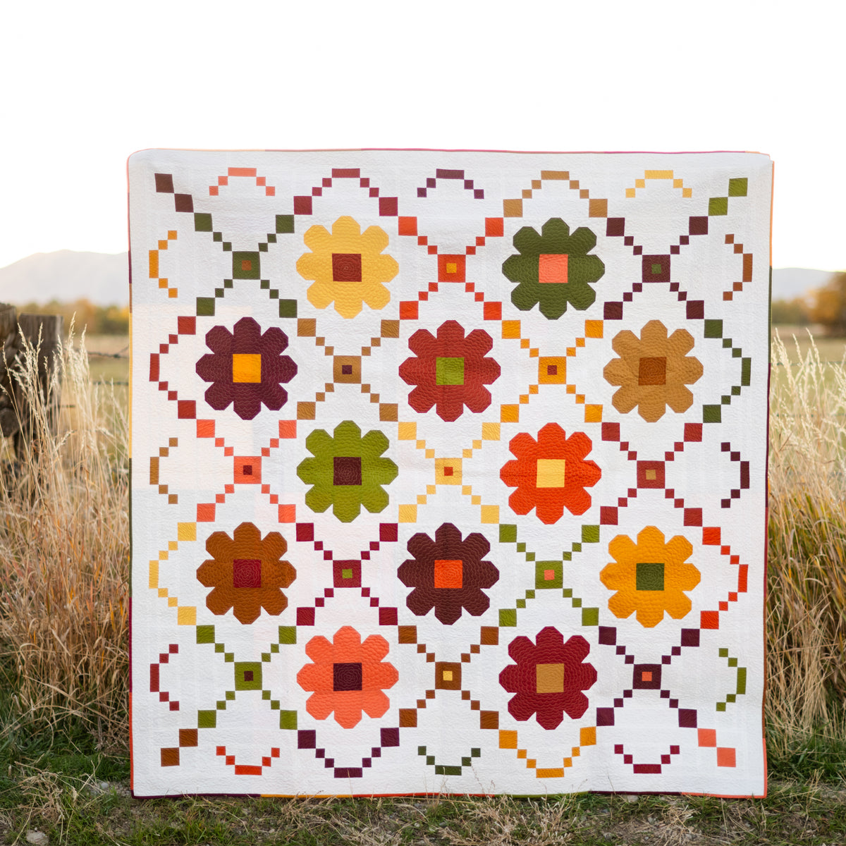 Daisy Chain Quilt Pattern - Christa Quilts