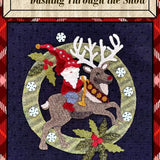 Dashing Through The Snow Woll Applique Pattern by Traditional Primitives
