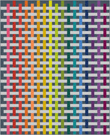 Color Weave Downloadable Pattern by Christa Quilts