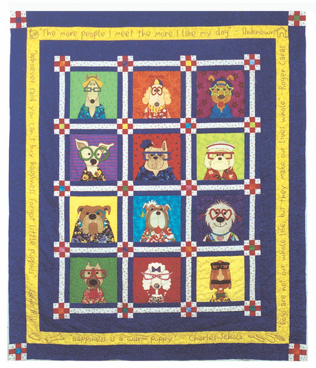 Dazzling Dogs Downloadable Pattern by Amy Bradley Designs