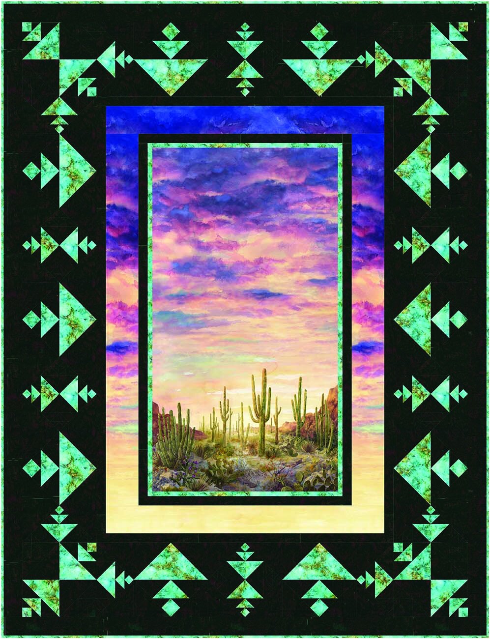 Desert Views Downloadable Pattern by Windmill Quilts