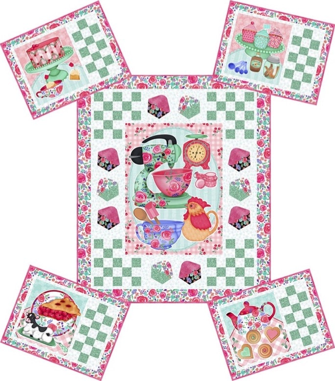 Dessert Time Treasure Downloadable Pattern by Pine Tree Country Quilts