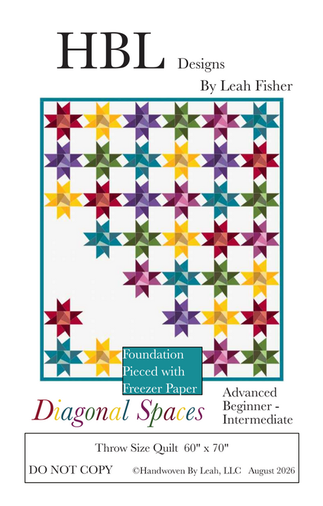 Diagonal Spaces Downloadable Pattern by Handwoven By Leah
