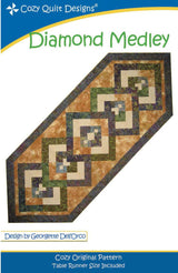 Diamond Medley Downloadable Pattern by Cozy Quilt Designs
