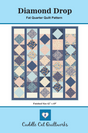 Diamond Drop Downloadable Pattern by Cuddle Cat Quiltworks