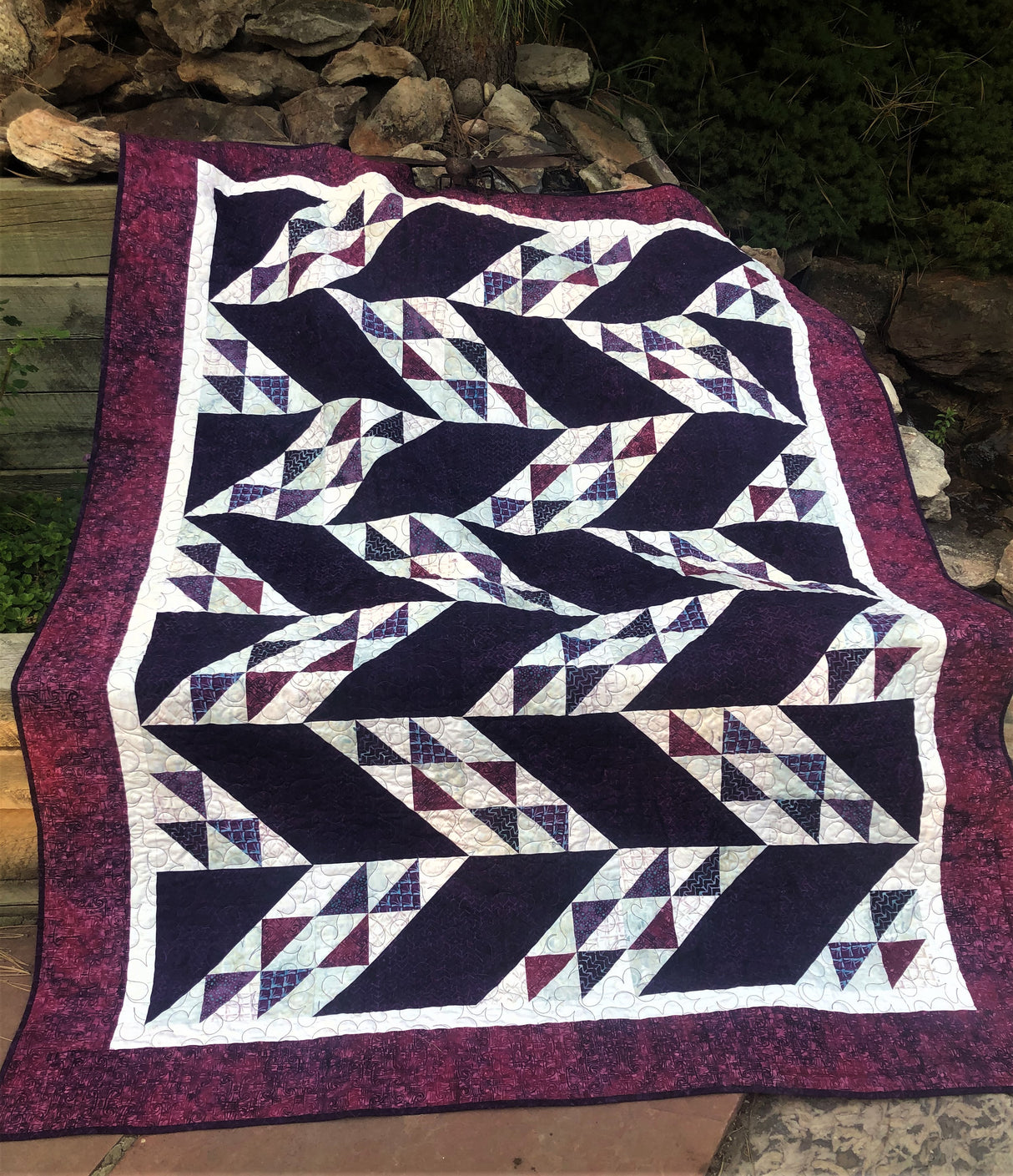 Diamonds Are Forever Pattern by Quilting Renditions