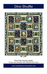 Dino Shuffle Downloadable Pattern by Pine Tree Country Quilts
