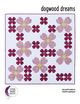 Dogwood Flowers Quilt Pattern by Flying Parrot Quilts