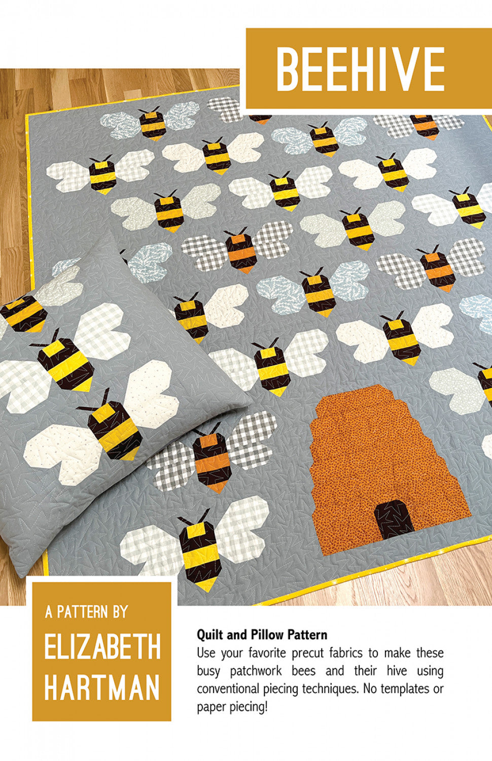 Beehive Quilt Pattern by Elizabeth Hartman