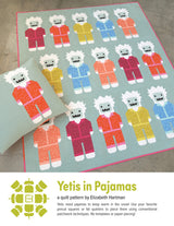 Yetis in Pajamas Quilt Pattern by Elizabeth Hartman
