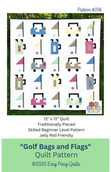 Poppy Quilt Pattern by Easy Piecy Quilts LLC