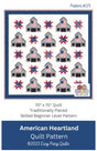 American Heartland Quilt Pattern by Easy Piecy Quilts LLC