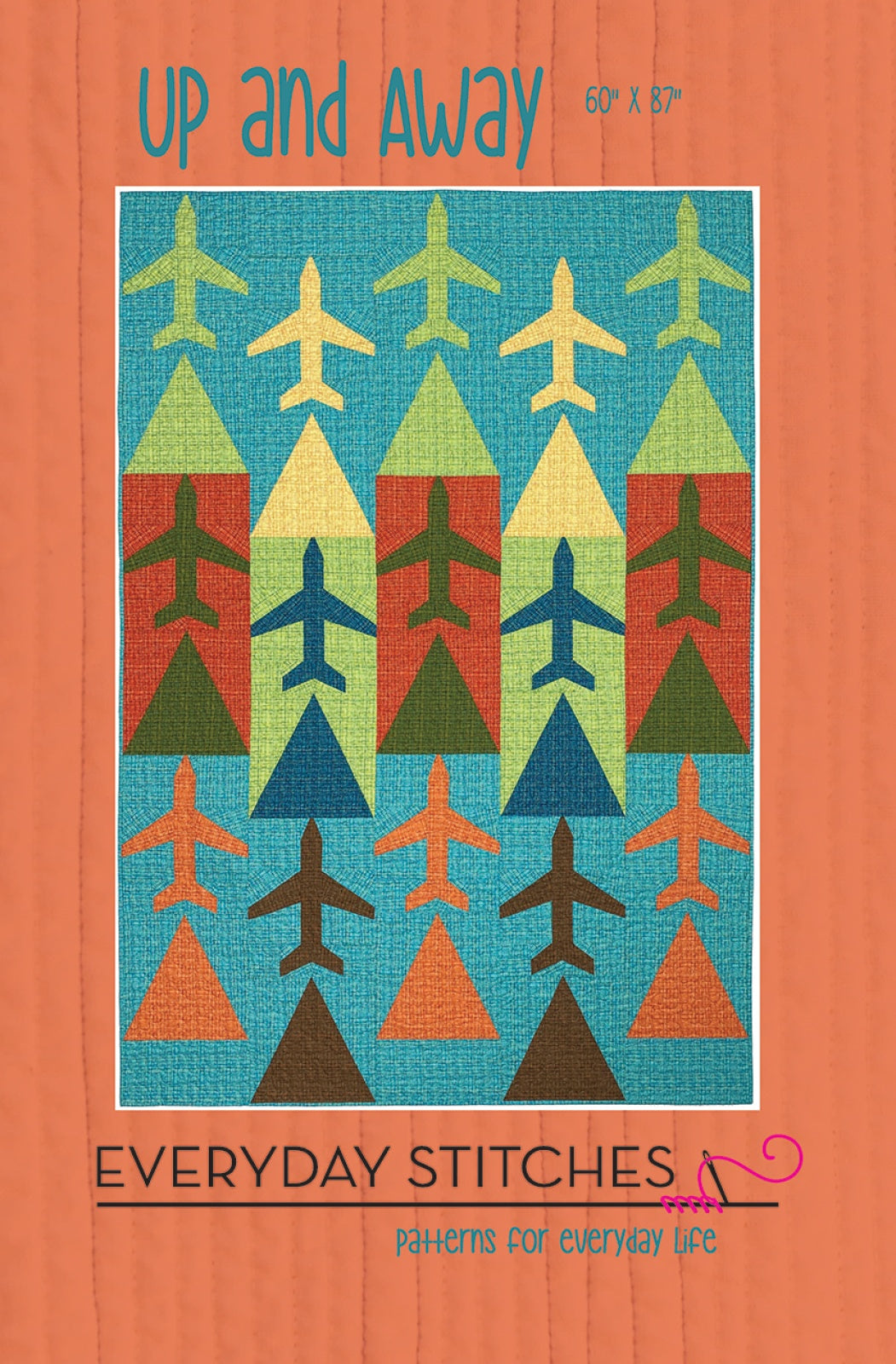 Up and Away Quilt Pattern by Everyday Stitches