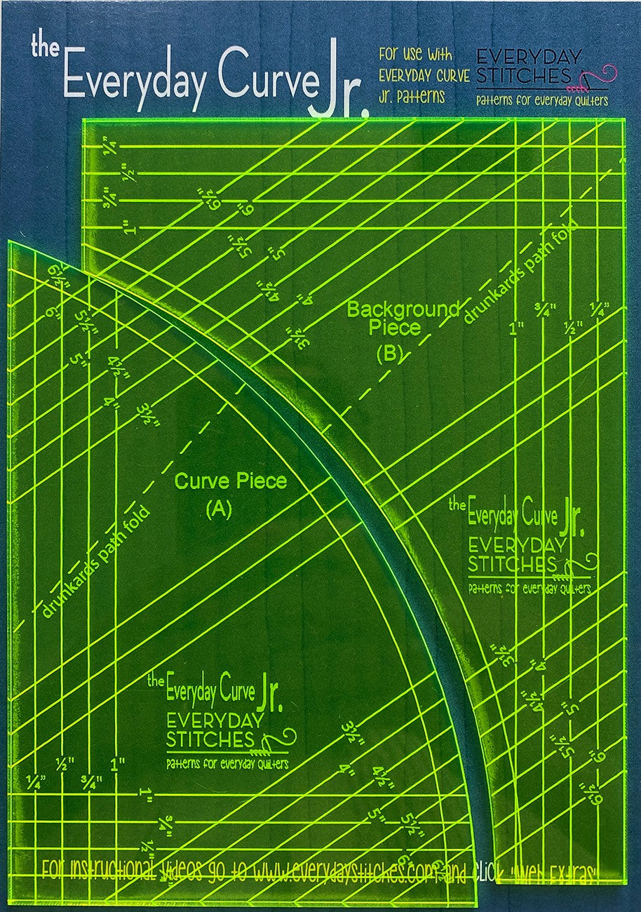 Everyday Curve Junior Template Set by Everyday Stitches