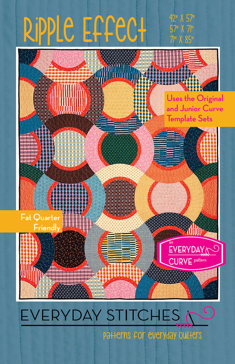 Ripple Effect Quilt Pattern – Quilting Books Patterns and Notions