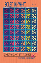 Solar Rhythm Quilt Pattern by Everyday Stitches