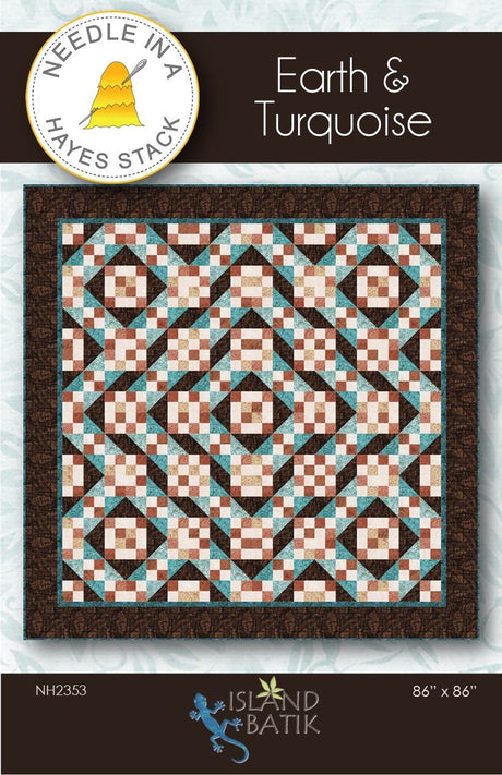 Earth & Turquoise Downloadable Pattern by Needle In A Hayes Stack
