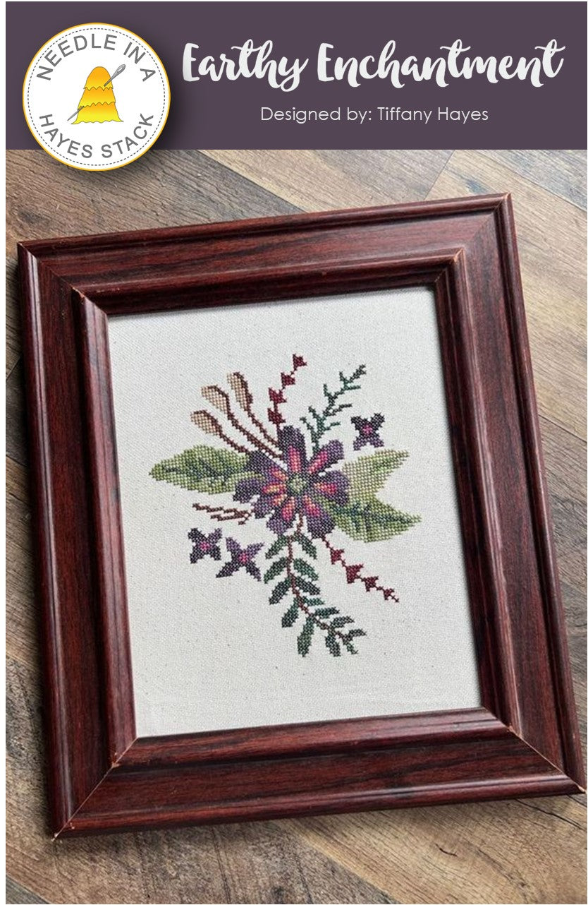 Earthy Enchantment Cross Stitch Downloadable Pattern by Needle In A Hayes Stack