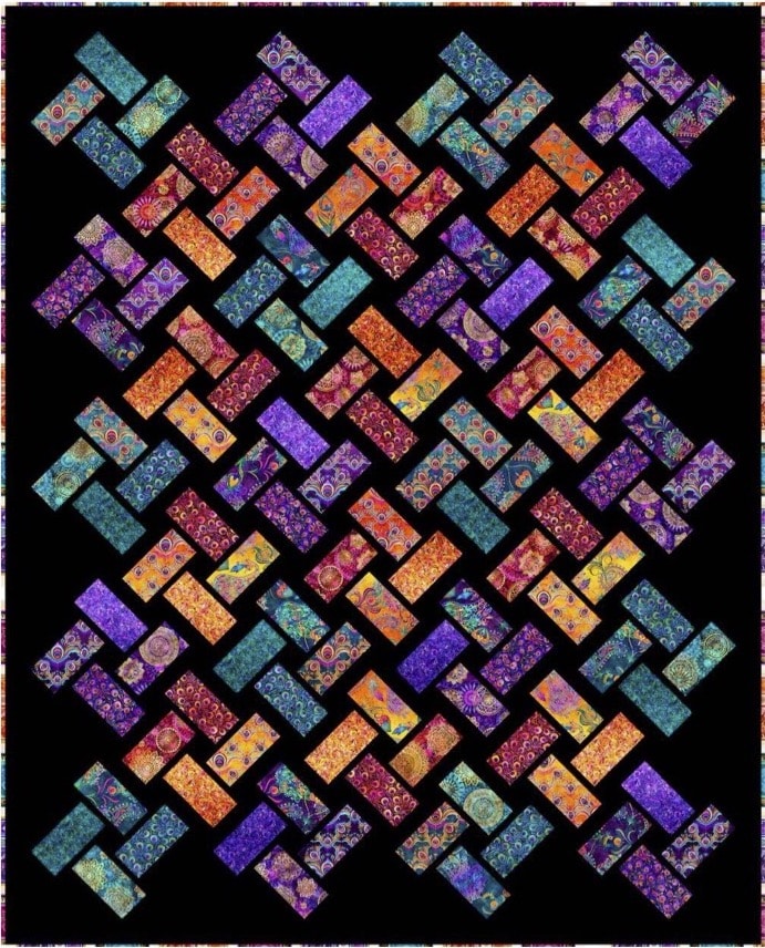 Eclectica Set Spinning Quilt Pattern by Pine Tree Country Quilts