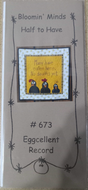 Eggcellent Record Quilt Pattern by Bloomin Minds