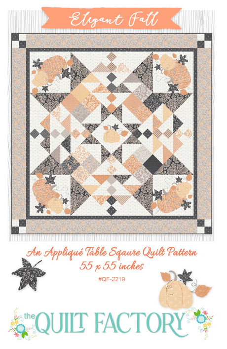 Elegant Fall Quilt Pattern by The Quilt Factory