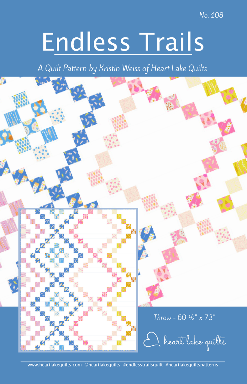 Endless Trails Downloadable Pattern by Heart Lake Quilts