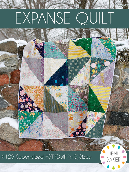 Expanse Quilt Downloadable Pattern by Jeni Baker