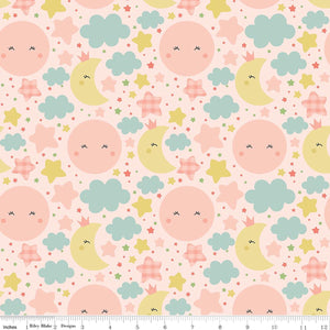 Love You to the Moon quilt fabric