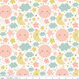 Love You to the Moon Nighttime White Quilt Fabric - Riley Blake Designs - Echo Park